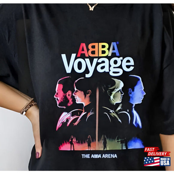 Abba Voyage T Shirt Abba The Tour Shirt - Picture 1 of 4